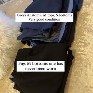 Fig scrub bottoms size M- 2 scrub bottoms !!! Yola style regular